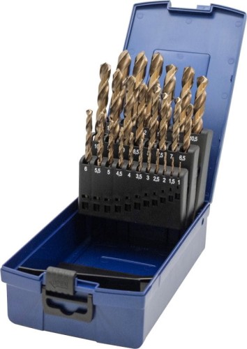 ZESTAW WIERTEŁ DIN338 HSSE GOLD N 1-13MM /KRYPTON/