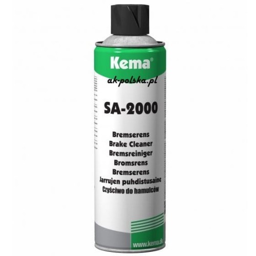 SA-2000 Czyściwo, zmywacz do hamulców  500ml KEMA