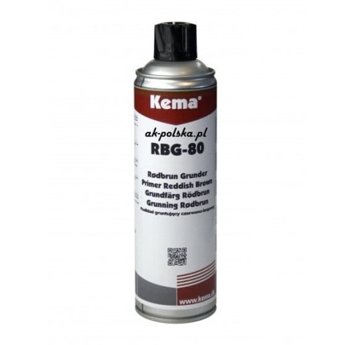 RBG-80 Podkład gruntujący czerwono-brązowy 500 ml KEMA