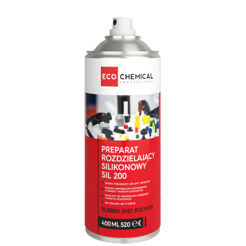 SIL 200 Rozdzielacz silikonowy do form ECOCHEMICAL spray 400ml