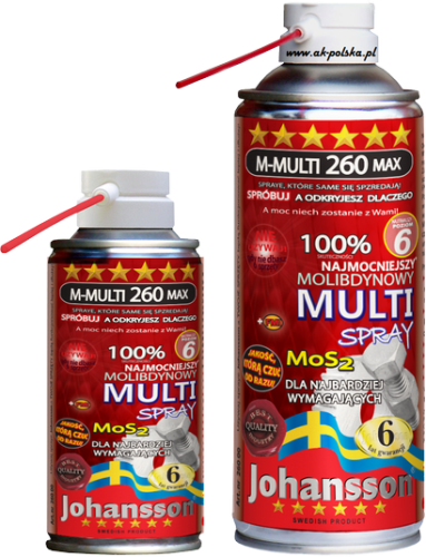 Multispray spray wielofunkcyjny z molibdenem M-MULTI 260 MAX 400ml