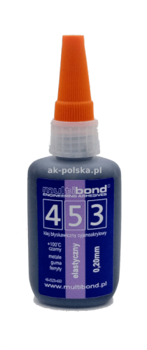 Klej elastyczny do gumy, metalu MULTIBOND-453