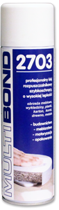 Klej do kartonu, drewna, korka, laminatów 2703 Multibond spray