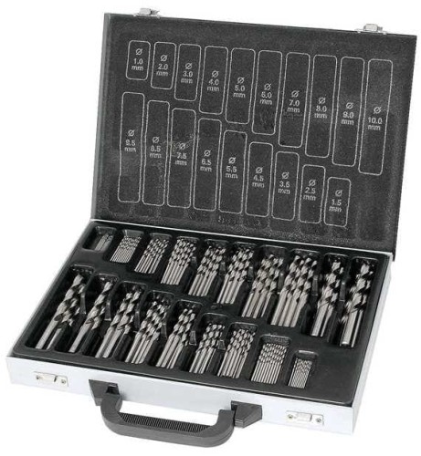 ZESTAW WIERTEŁ DIN338 HSS VA 1-10MM (170)
