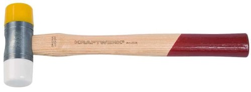 MŁOTEK Z WYMIENNYMI OBUCHAMI NY/PU 360G 35MM