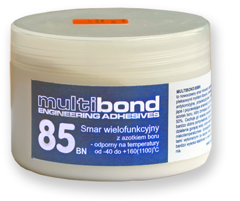 Smar do piast kół, silników elektrycznych 85BN MULTIBOND
