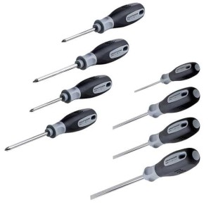 ZESTAW WKRĘTAKÓW PŁ+PH+PZ INOX (8) /KRAFTWERK/