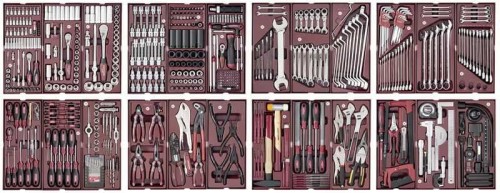 COMPLETO ZESTAW NARZĘDZI SERIA 4900 (552)