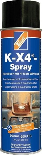 K-X4 odrdzewiacz wielofunkcyjny TECHNOLIT 500ml