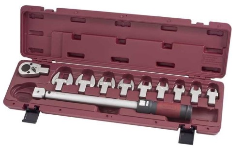 KLUCZ DYNAMOMETRYCZNY 1/2" 40-200Nm + OSPRZĘT (11)