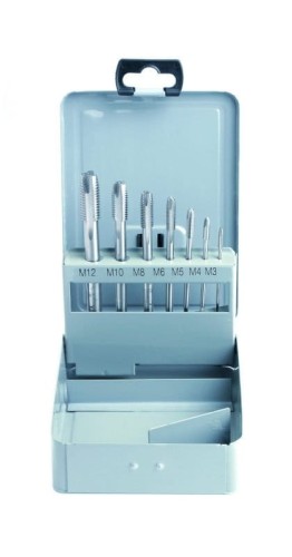 ZESTAW GWINTOWNIKÓW HSSE DIN 371/376 B M3-M12
